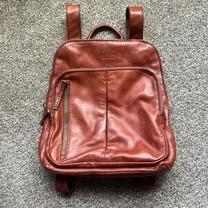 American Leather Cleveland Double, Zip Backpack in Like